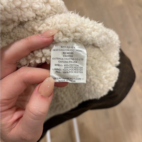 Outback Women's Heidi Canyonland Jacket with Sherpa Lining - Picture 7 of 8